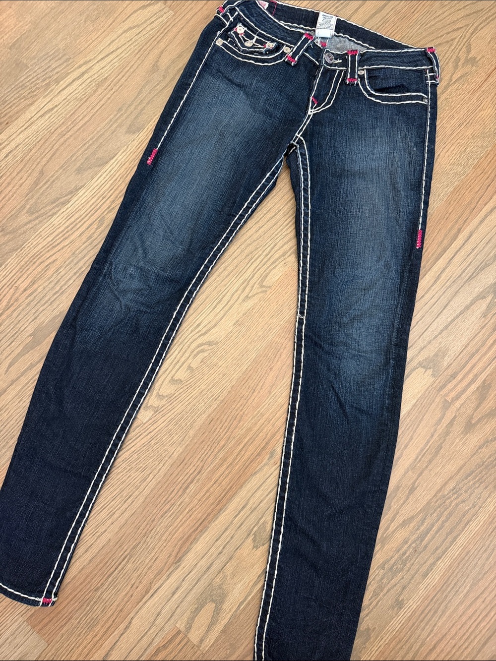 Excellent! Women’s True Religion Julie Super T Sz 27 Jeans
